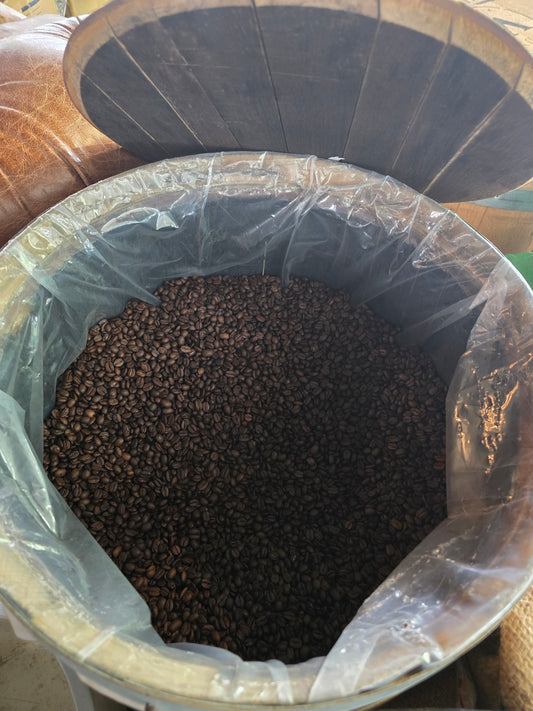 Whiskey Barrel Aged Coffee