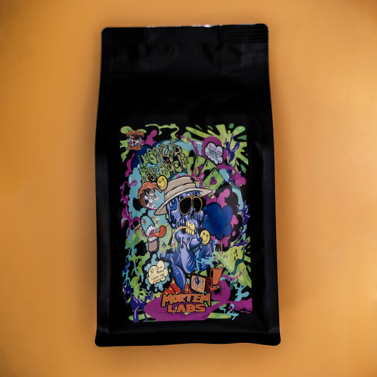 dr. gonzo's magic juice packaging