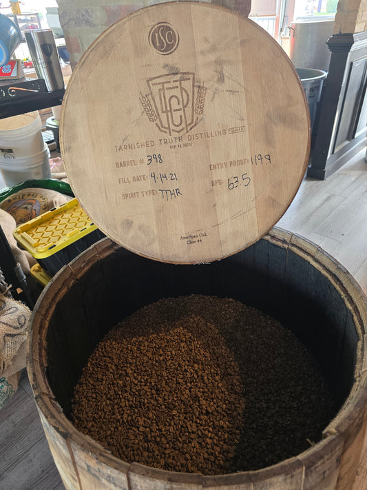 Whiskey Barrel Aged Coffee