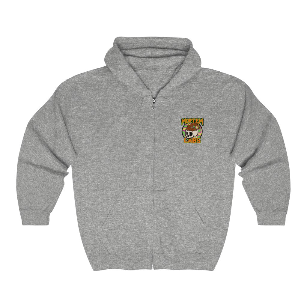 Mortem Labs Unisex Heavy Blend™ Full Zip Hooded Sweatshirt