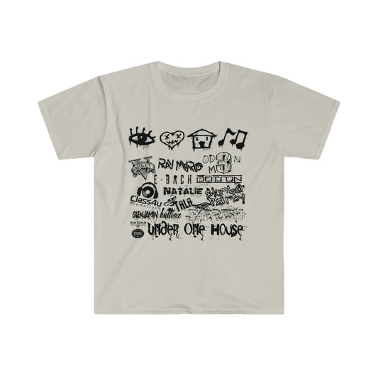 Under One House, Festival (Front Print) Unisex Softstyle T-Shirt